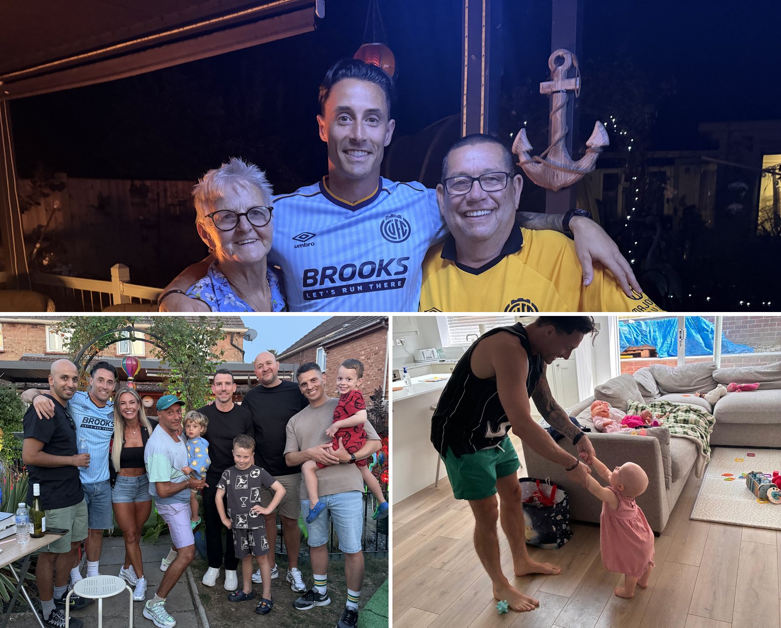 Craig back home in Europe with family, and with his niece